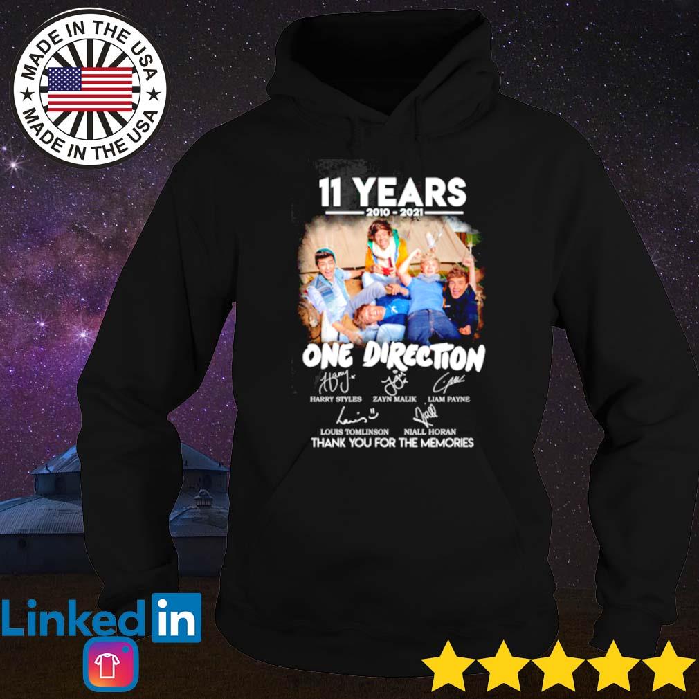 11 Years of 2010-2021 One direction thank you for the memories s Hoodie