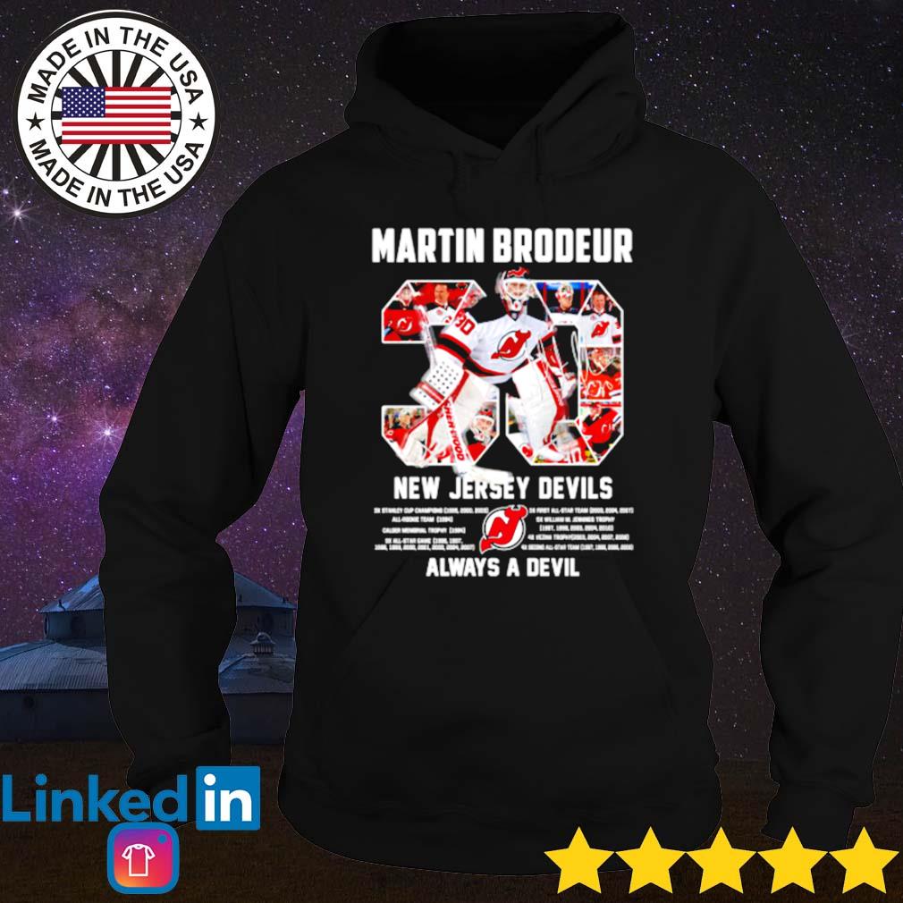 Always a devil Martin Brodeur New Jersey devils s Hoodie