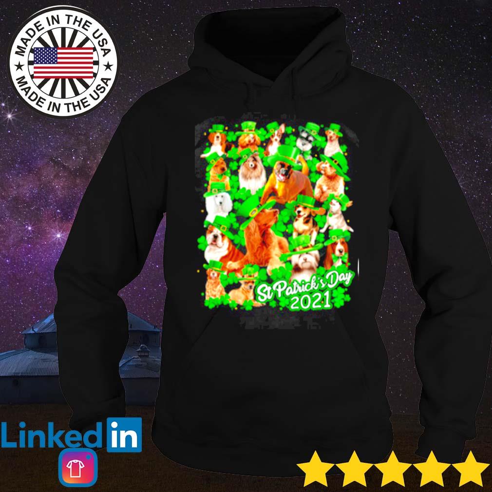 Dog happy St. Patrick's day s Hoodie