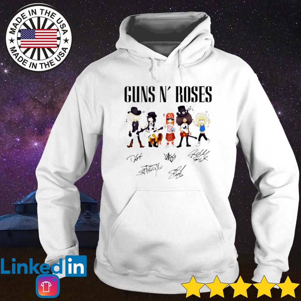 Gun N' Roses signatures s Hoodie