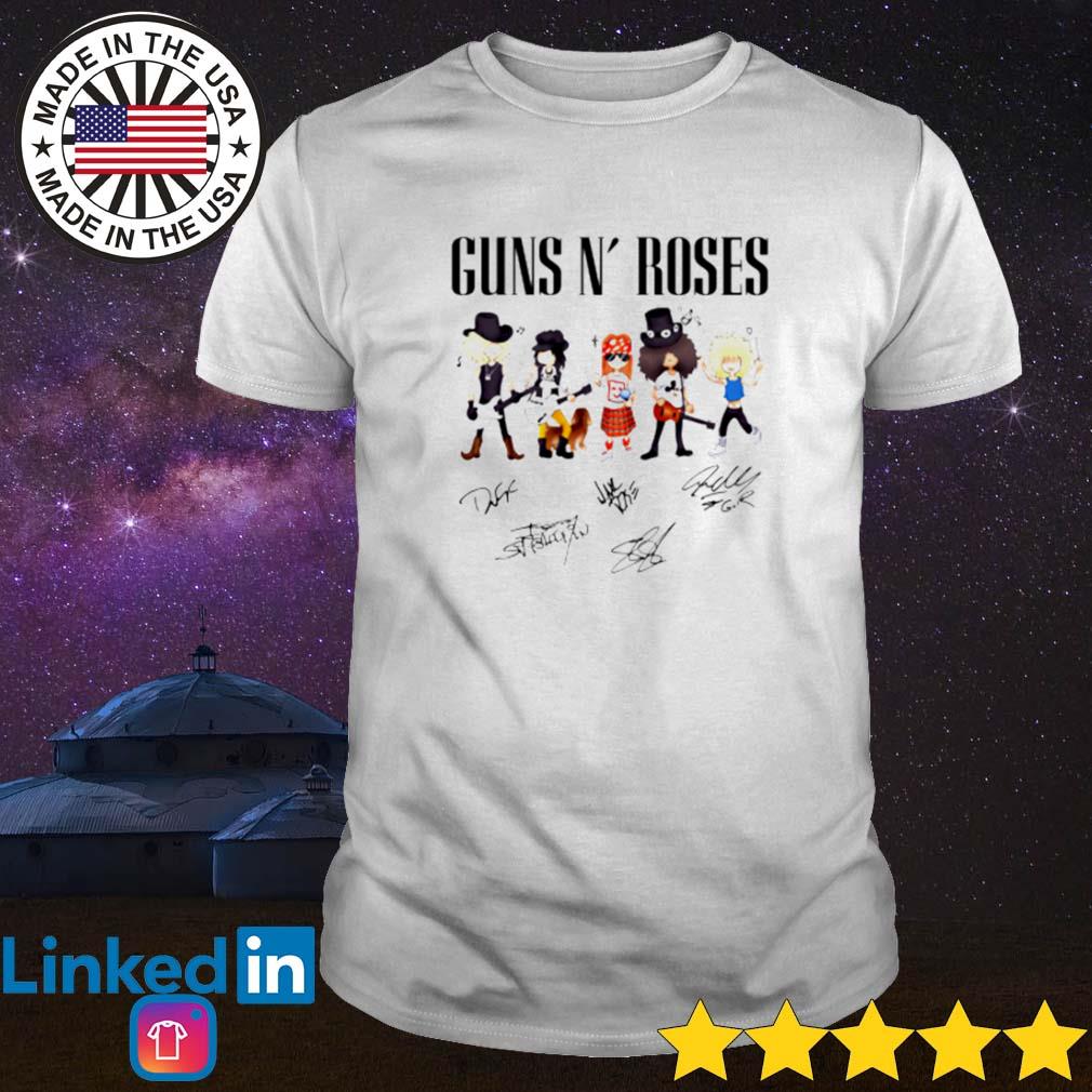 Gun N' Roses signatures shirt