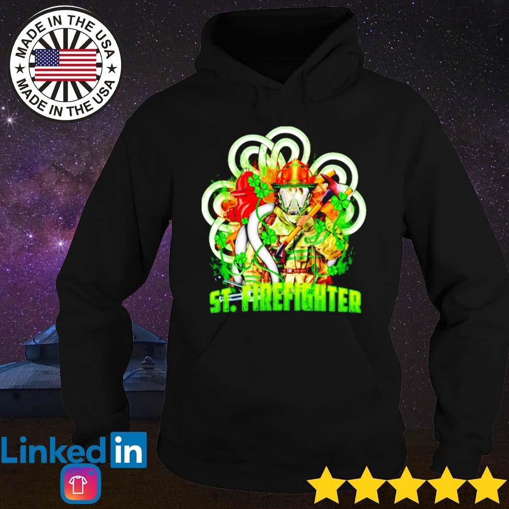 St. Patrick's day St. Firefighter s Hoodie