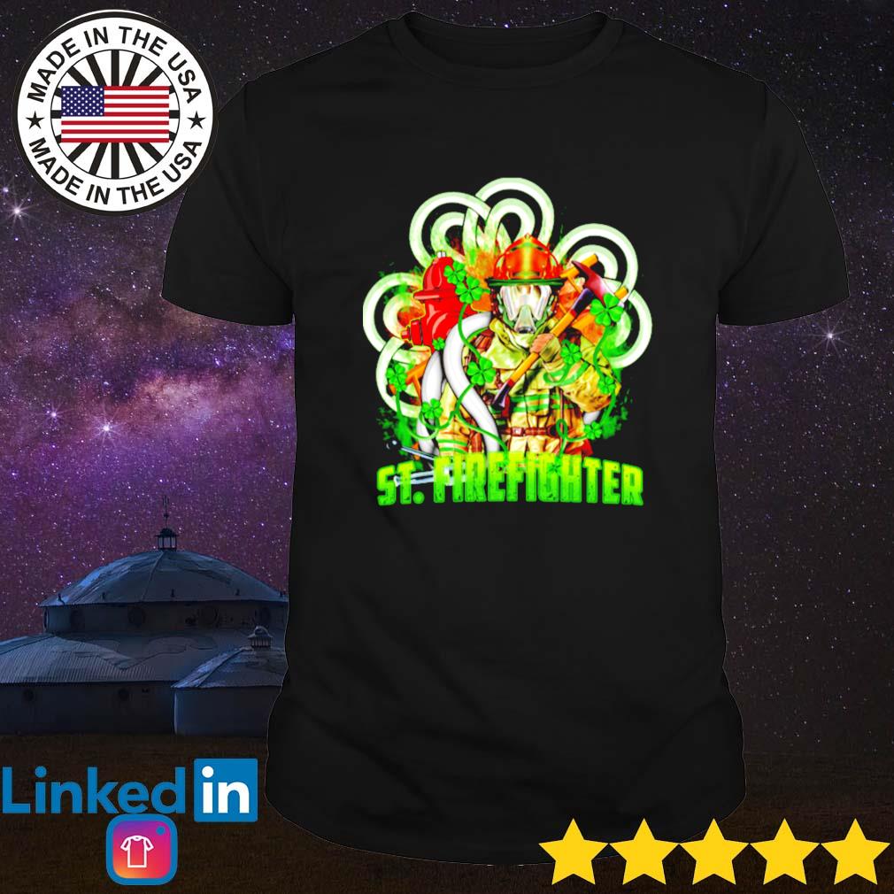 St. Patrick's day St. Firefighter shirt