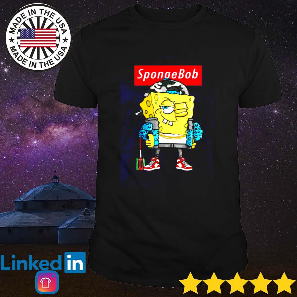 Spongebob outlet supreme hoodie