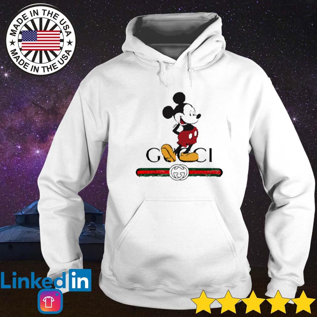 Mickey Mouse wearing Gucci Louis Vuitton shirt, hoodie, sweater, long  sleeve and tank top