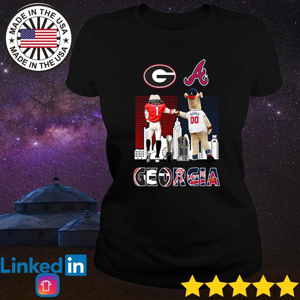 Hairy Dawg Georgia Bulldogs And Blooper Atlanta Braves Of Georgia