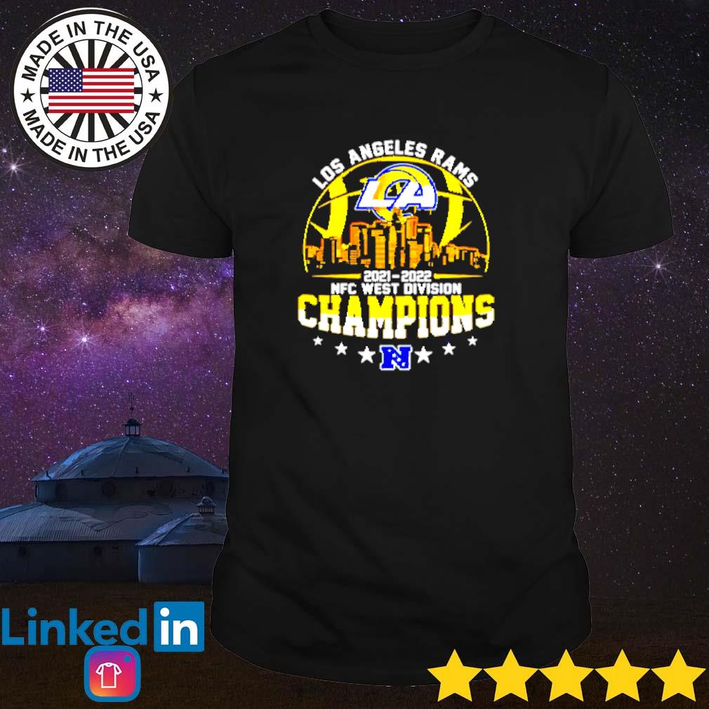 Los Angeles Rams Wins Champions 2022 NFC West Division T-Shirt