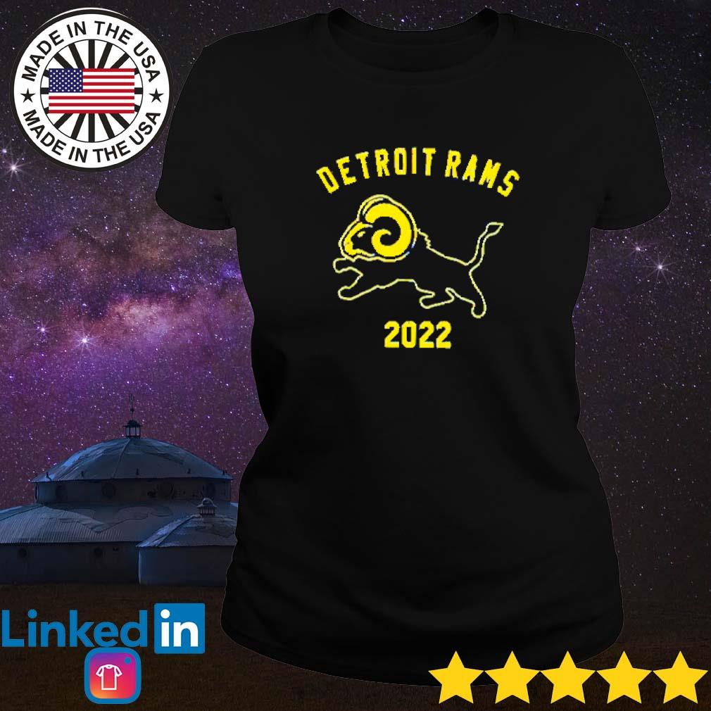 Detroit rams logo 2022 shirt, hoodie, sweater, long sleeve and tank top