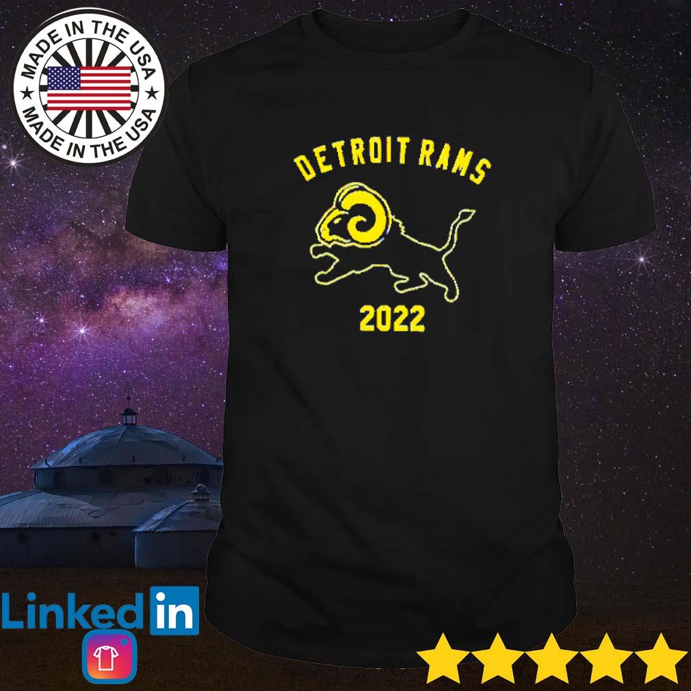detroit rams shirt 2022