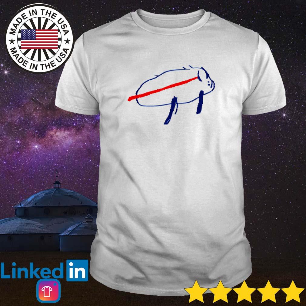 Josh Allen Buffalo Bills Potato Drawing Premium T-Shirt - Teefefe Premium ™  LLC