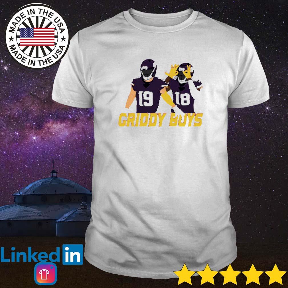 Vikings Adam Thielen and Justin Jefferson Griddy boys shirt, hoodie,  sweater and v-neck t-shirt