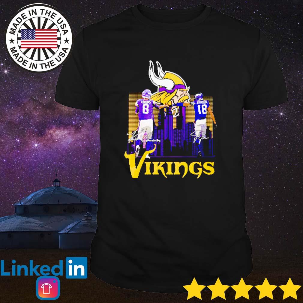 Kirk Cousins Minnesota Vikings signature live art shirt, hoodie, sweater,  long sleeve and tank top