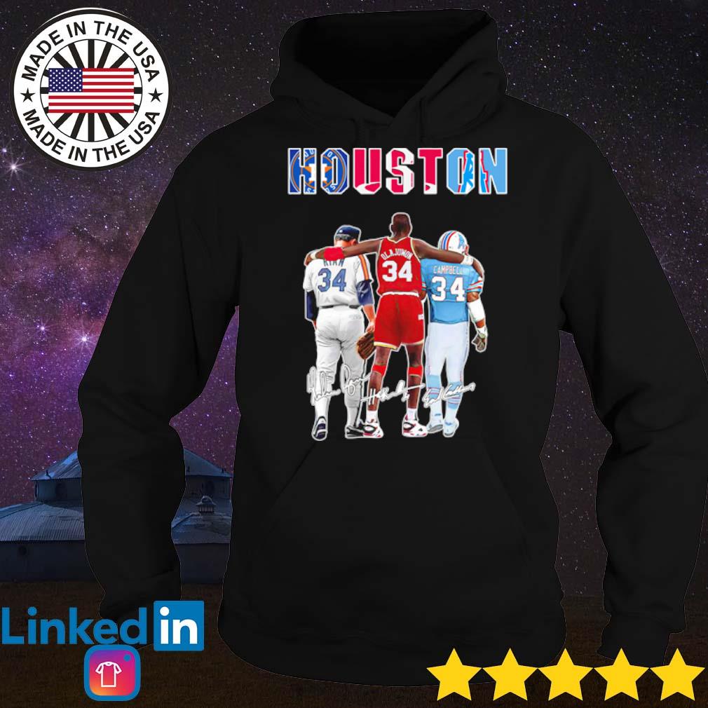 Houston Astros Ryan Houston Rockets Olajuwon Houston Oilers