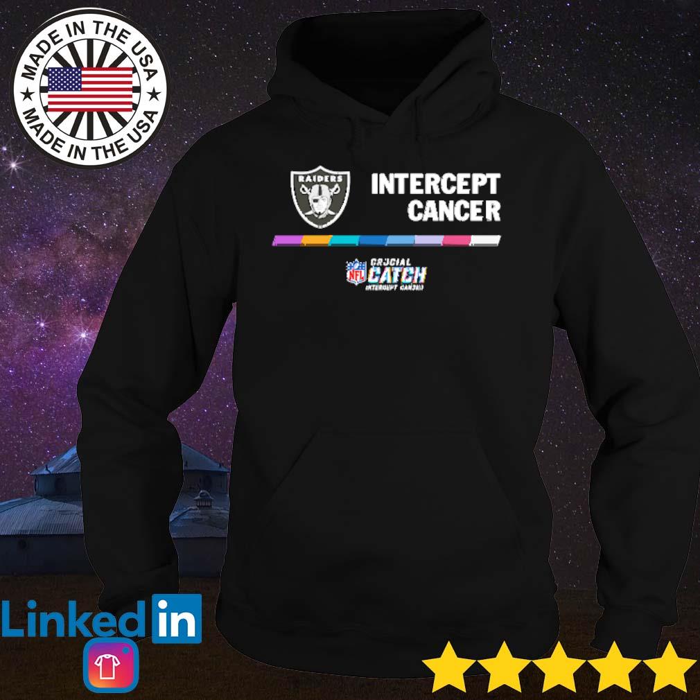 intercept cancer hoodie raiders