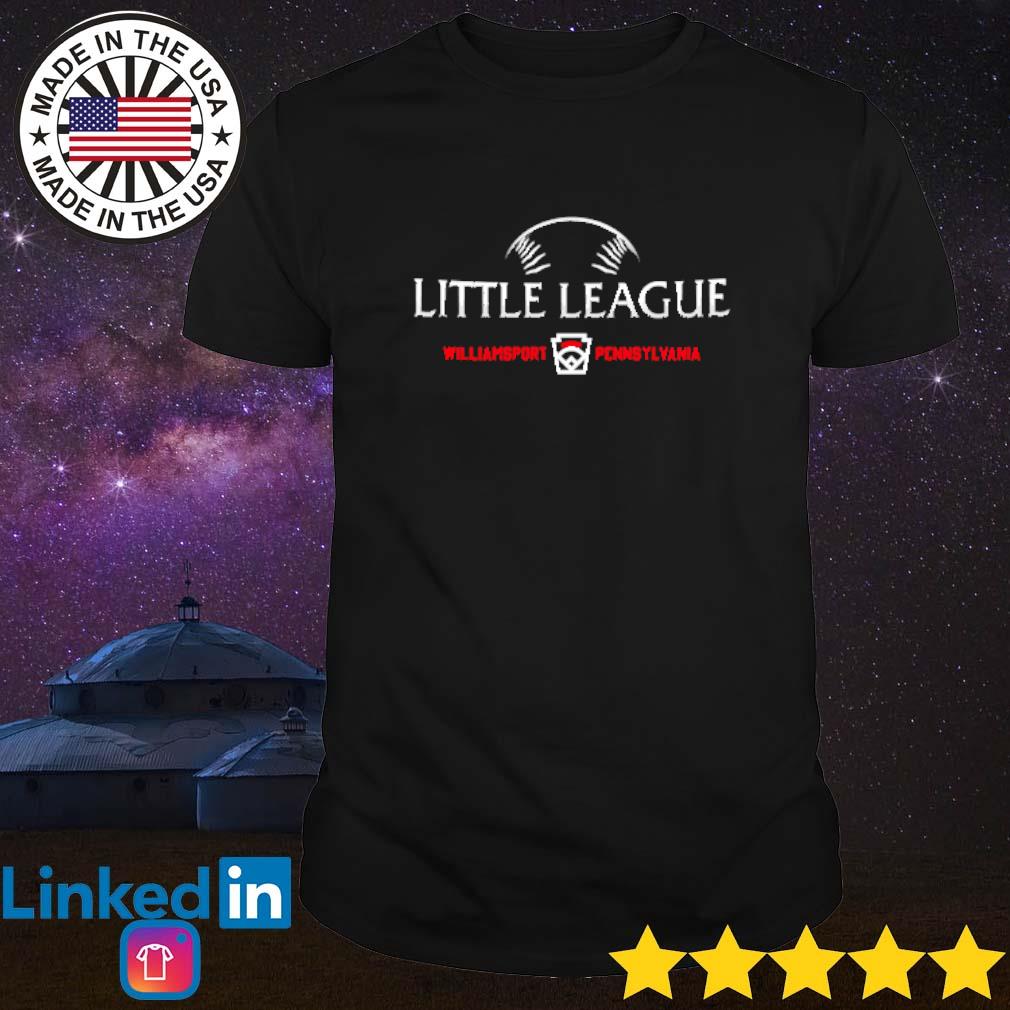 Official Little league half ball Williamsport Pennsylvania shirt