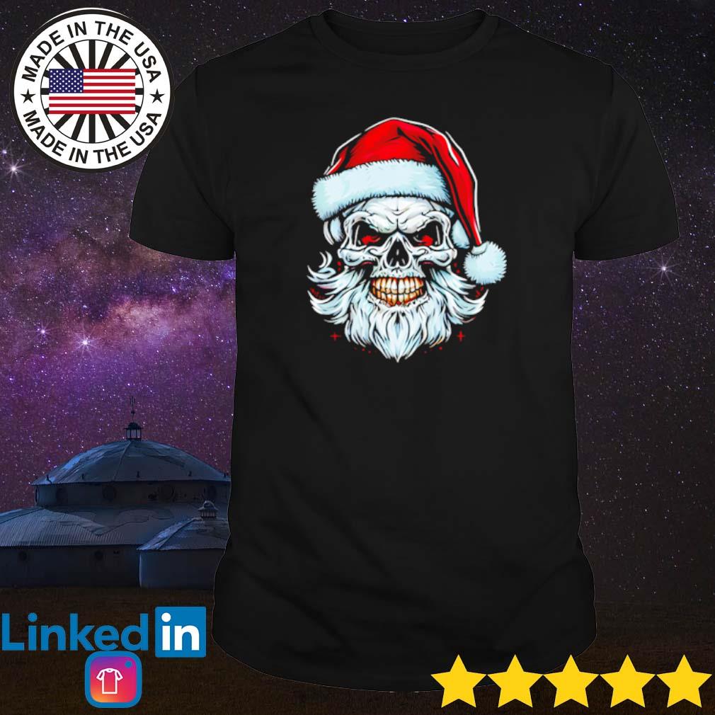 Awesome Skull Santa Claus Christmas shirt