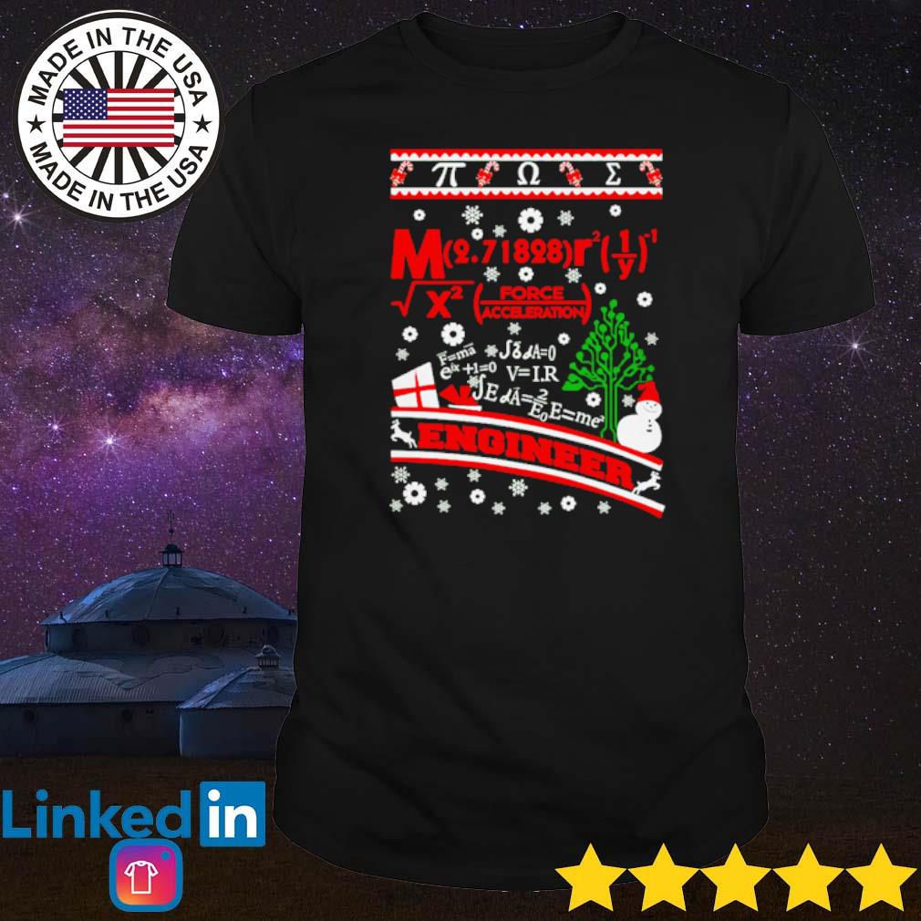 Best Engineer ugly Christmas shirt