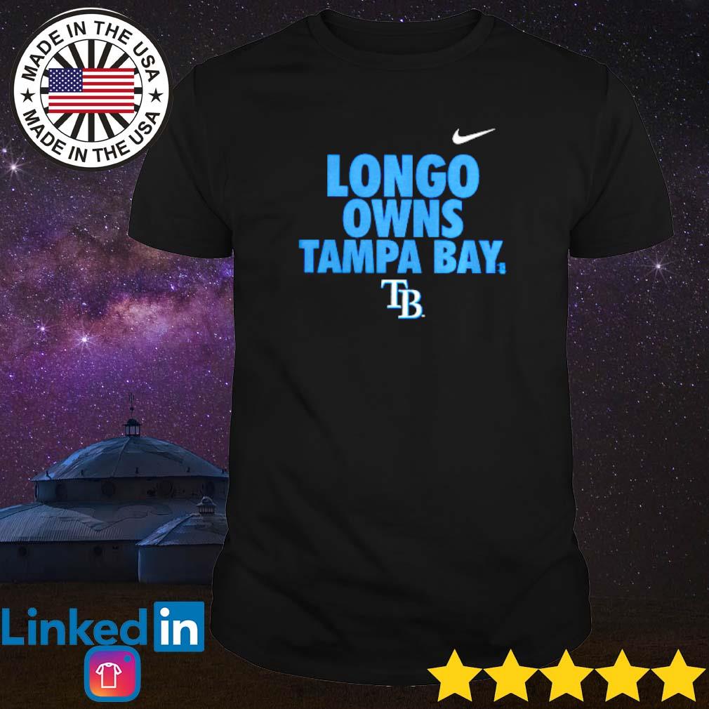 Nice Nike longo owns Tampa Bay Rays shirt