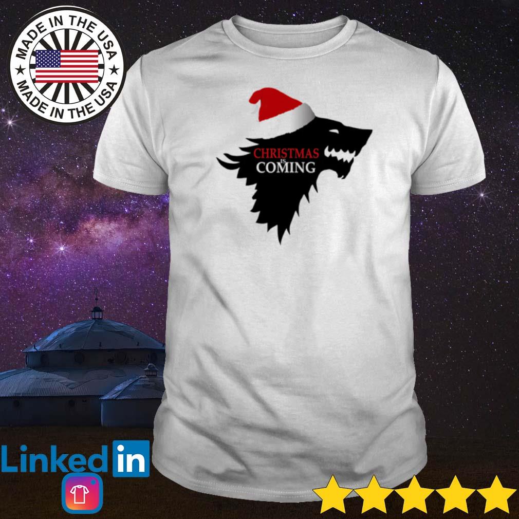 Original Game of Thrones dragon Santa Christmas is coming shirt
