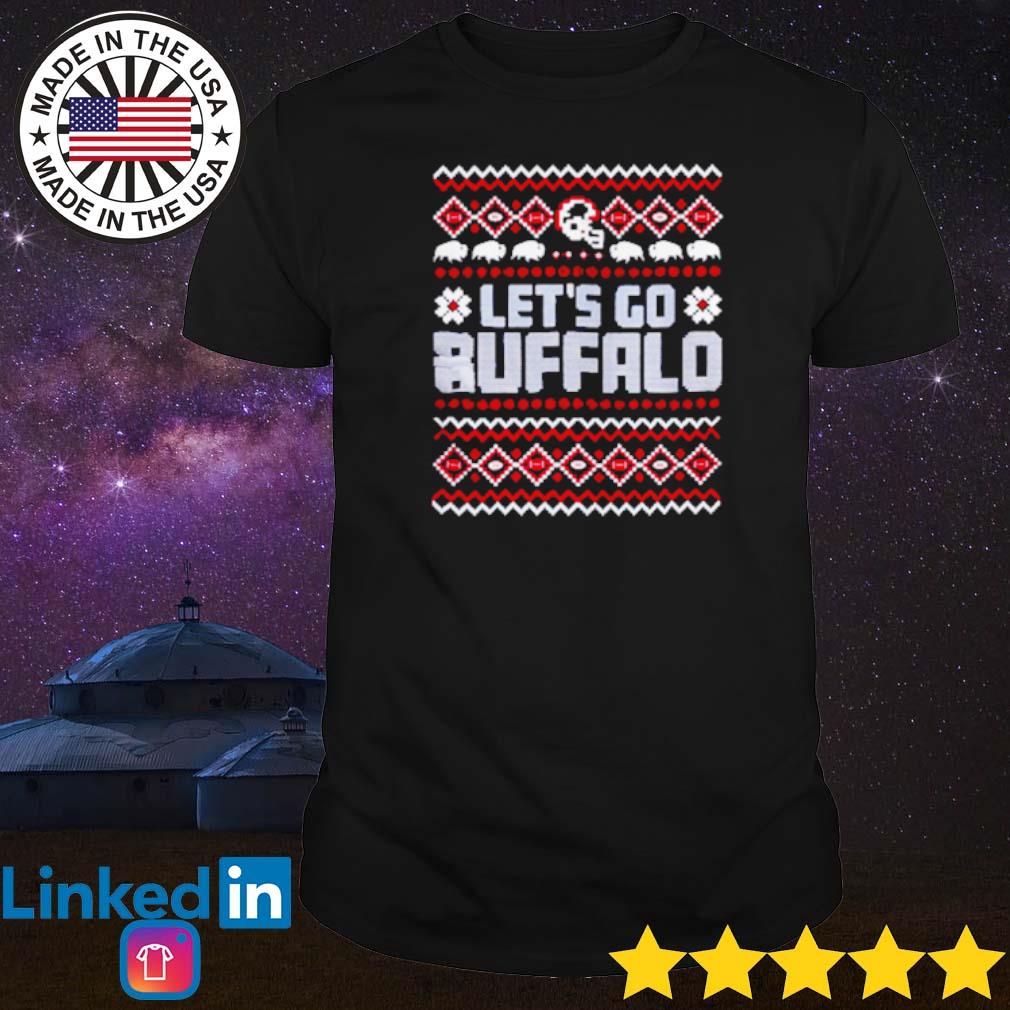 Original Let’s go buffalo ugly Christmas shirt