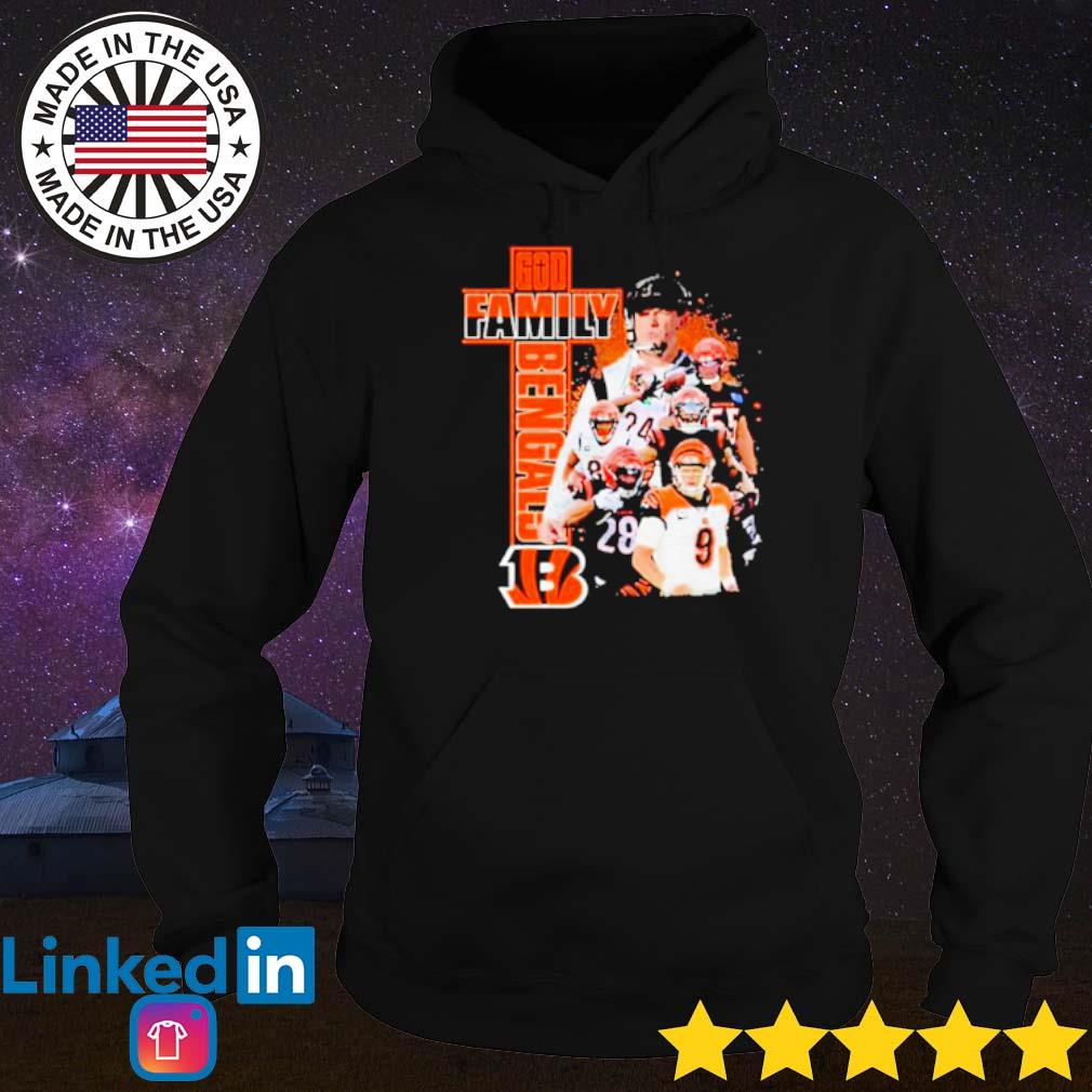 God Family Cincinnati Bengals team football shirt, hoodie, sweater, long  sleeve and tank top