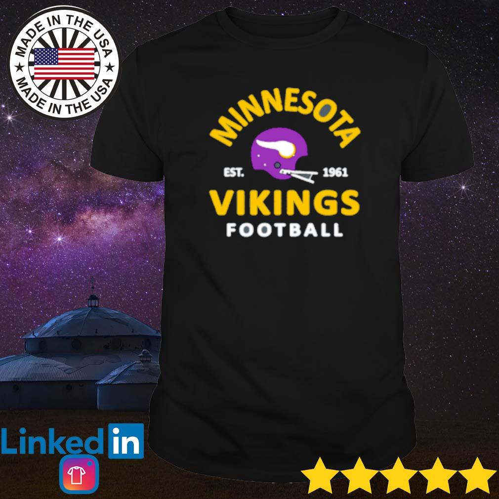 Vintage Minnesota Vikings EST 1961 NFL Football Unisex T-Shirt