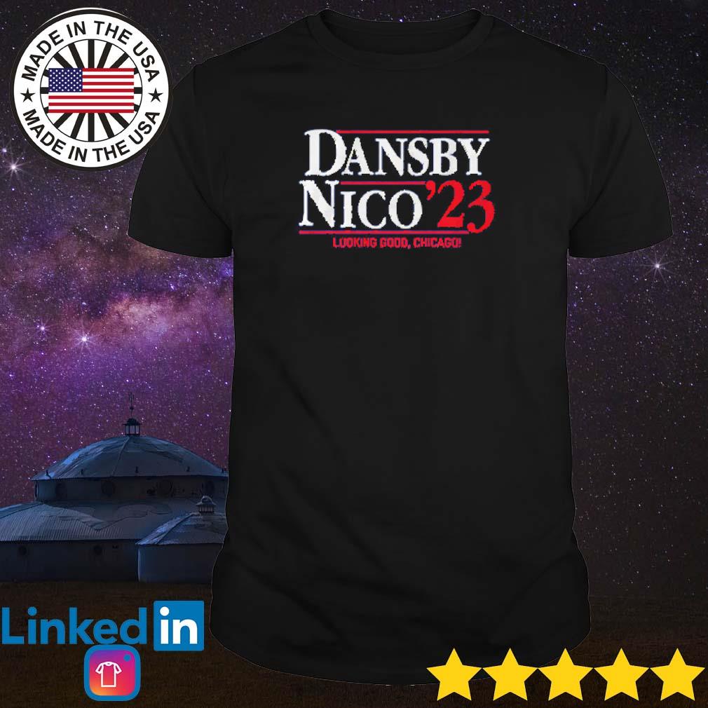 Dansby Swanson and Nico Hoerner '23 T-Shirt - Chicago Cubs