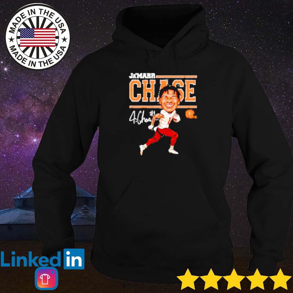 Cincinnati football Ja'Marr Chase signature shirt, hoodie, sweater, long  sleeve and tank top