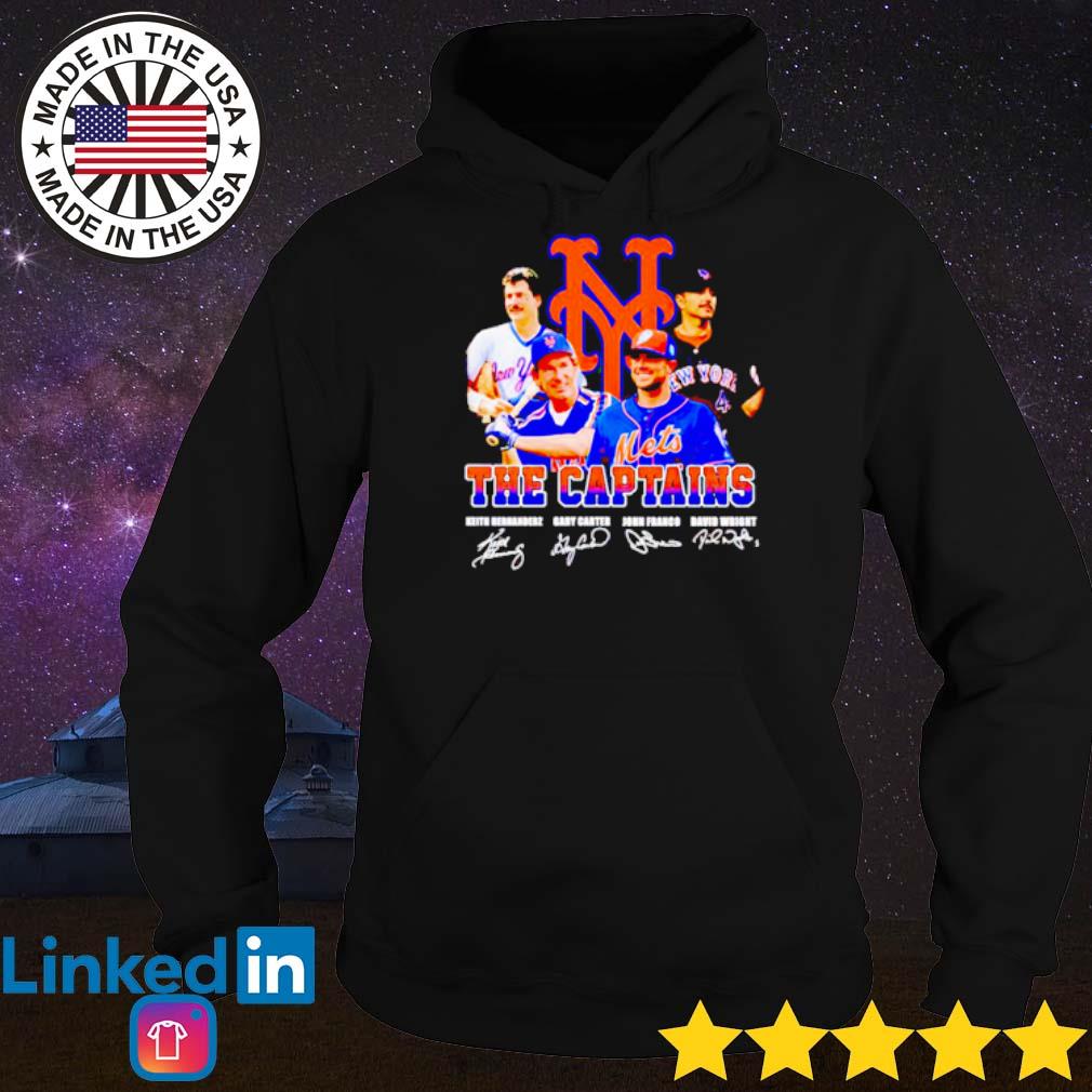 New York Mets the captains Keith Hernandez Gary Carter John Franco Davis  Wright signatures shirt, hoodie, sweater, long sleeve and tank top