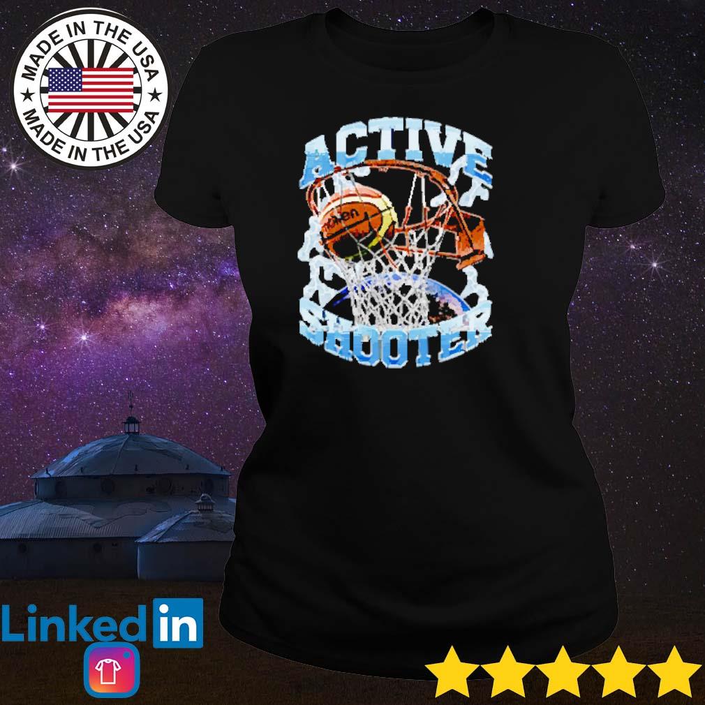 Basketball active shooter shirt, hoodie, sweater, long sleeve and