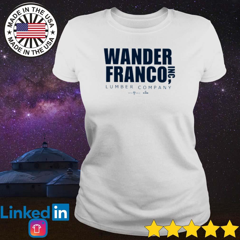 Wander franco lumber company shirt, hoodie, sweater, long sleeve and tank  top