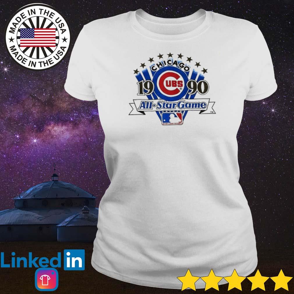 90s Chicago Cubs 1990 All Star Game Baseball T-shirt Large 