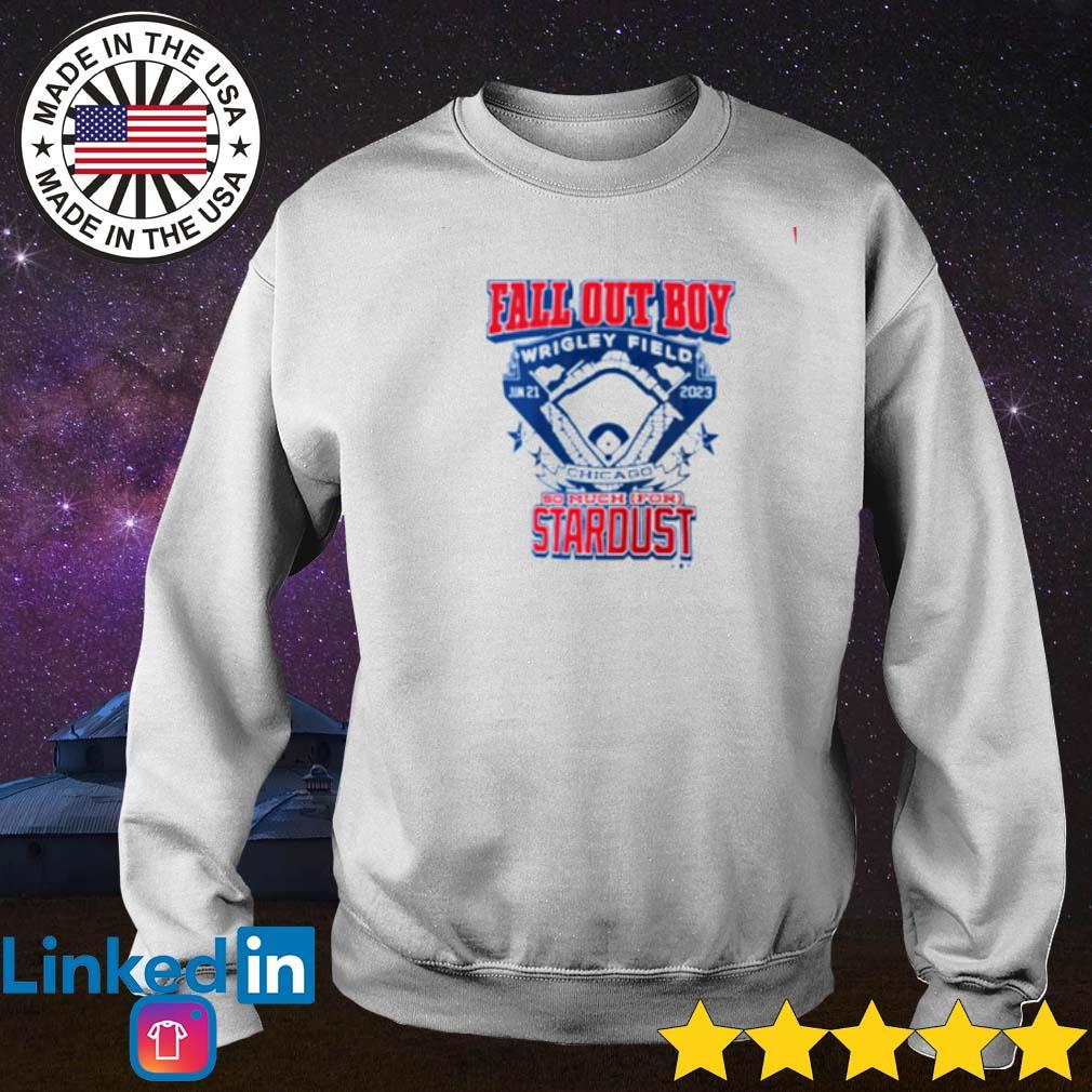 Fall Out Boy Wrigley Field Tour 2023 So Much For Stardust Vintage Shirt,  hoodie, sweater, long sleeve and tank top