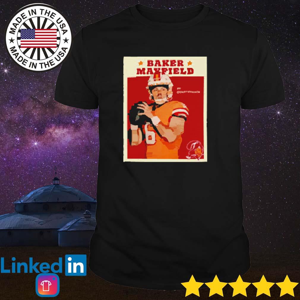 Baker Mayfield Tampa Bay Buccaneers head funny 2023 T-shirt, hoodie,  sweater, longsleeve and V-neck T-shirt