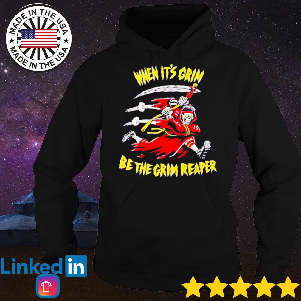 When It Grim Be The Grim Reaper Kansas City Chiefs Shirt, hoodie