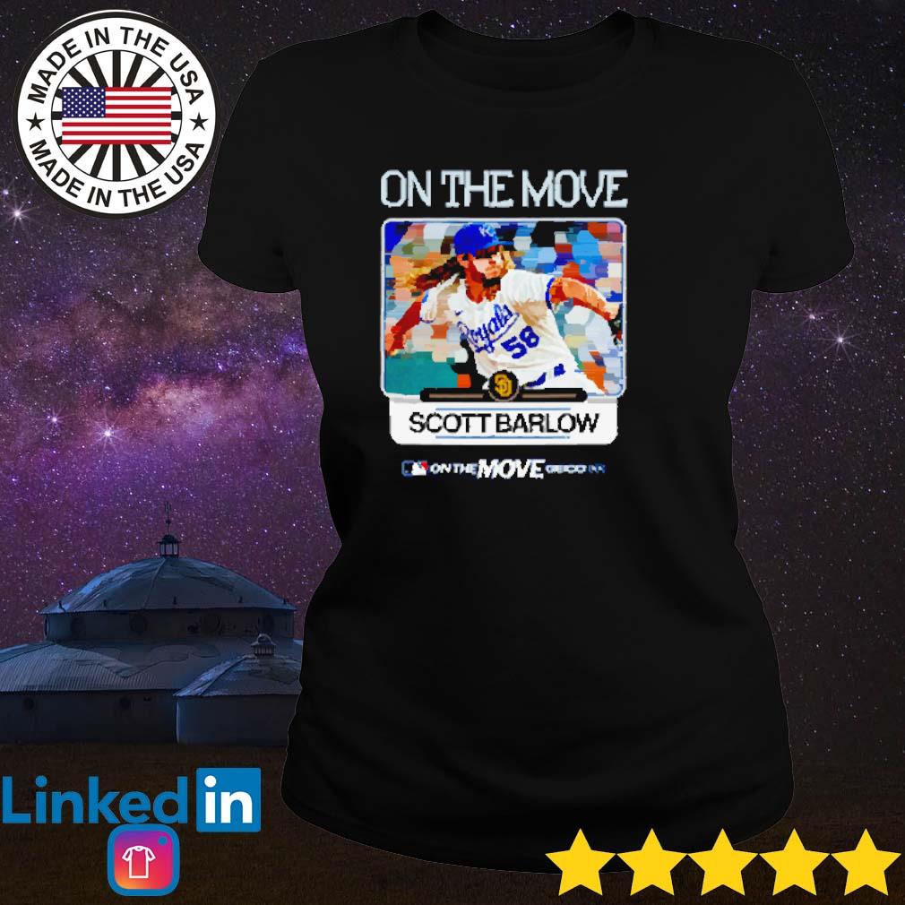 Scott barlow padres 2023 on the move mlb shirt, hoodie, sweater, long  sleeve and tank top