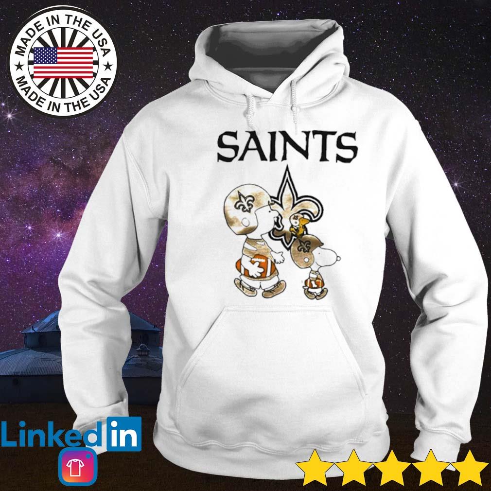 New Orleans Saints Peanuts Snoopy Charlie Brown And Woodstock Shirt,  hoodie, sweater, long sleeve and tank top