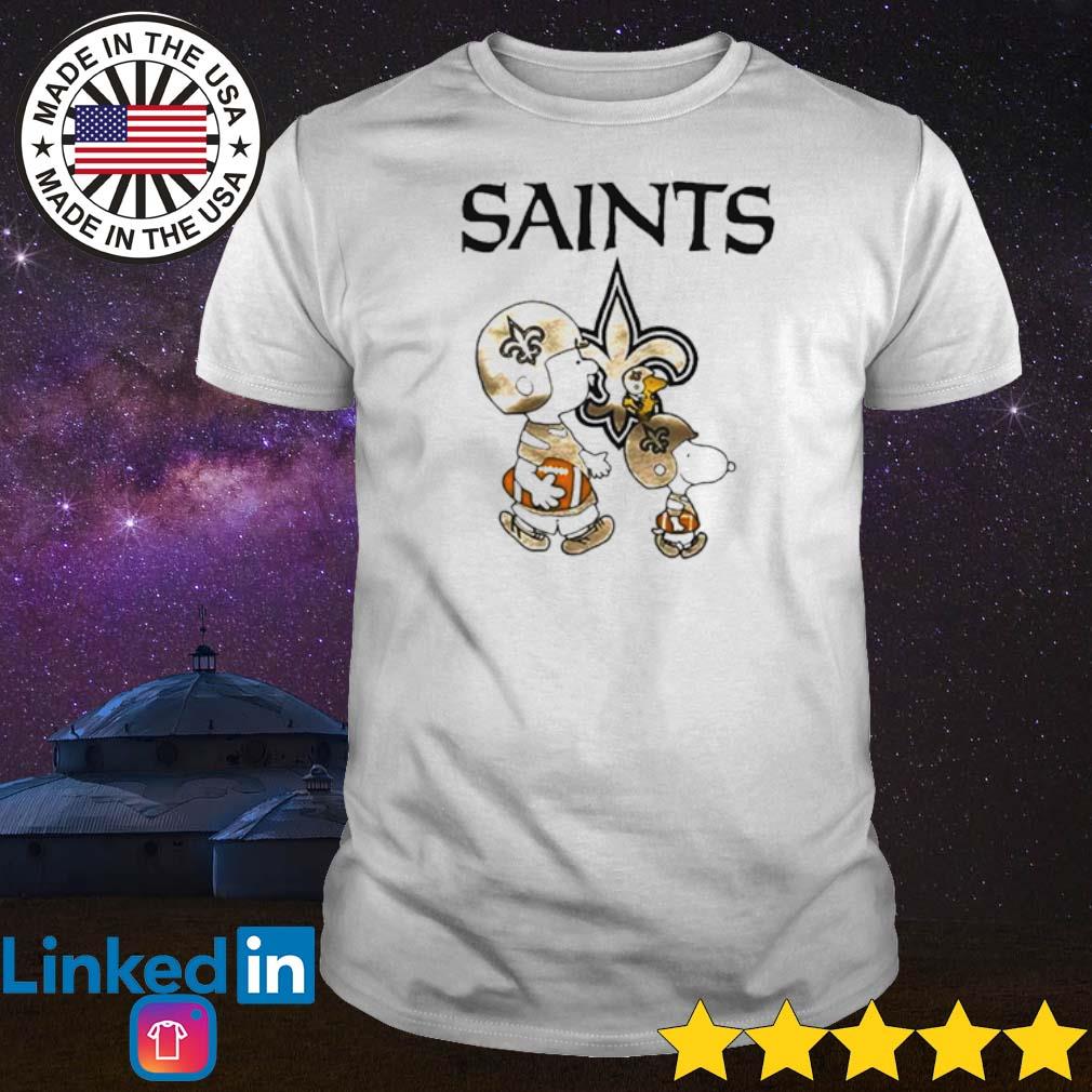 New Orleans Saints Snoopy and Charlie Brown Peanuts shirt, hoodie, sweater,  long sleeve and tank top