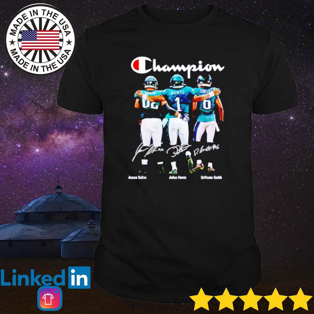 Philadelphia Eagles Jason Kelce – DeVonta Smith – Jalen Hurts T-Shirt,  hoodie, sweater, long sleeve and tank top