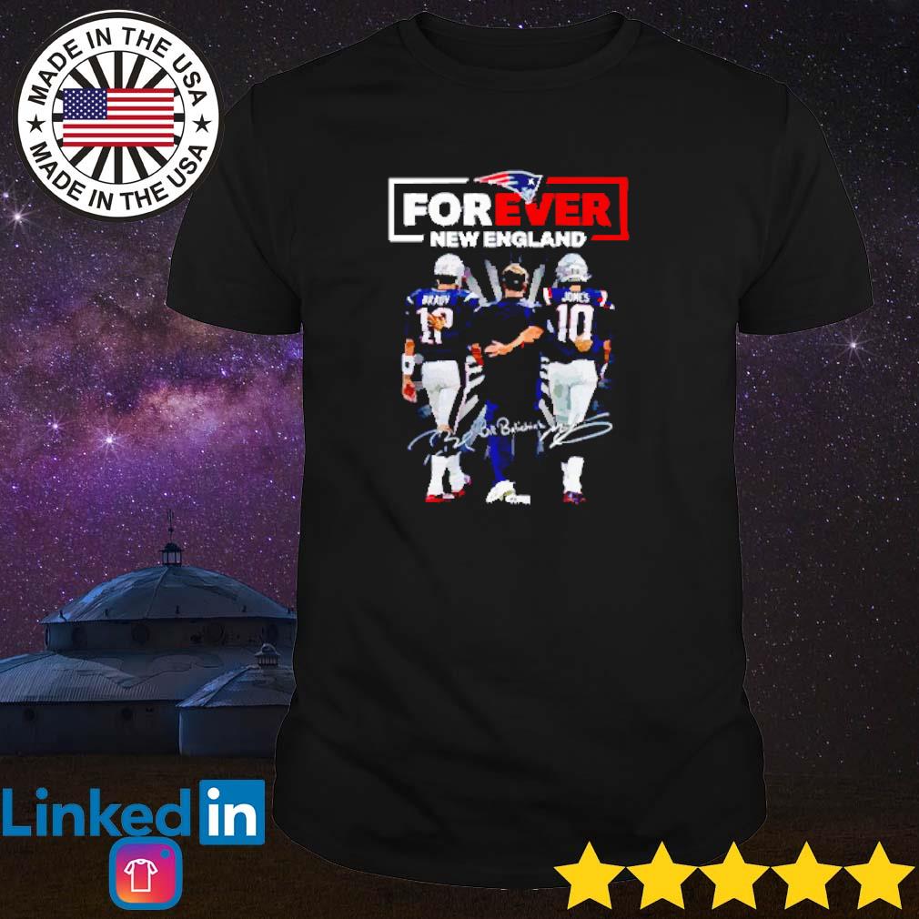 Forever New England Patriots Brady and Jones signatures shirt, hoodie,  sweatshirt and tank top