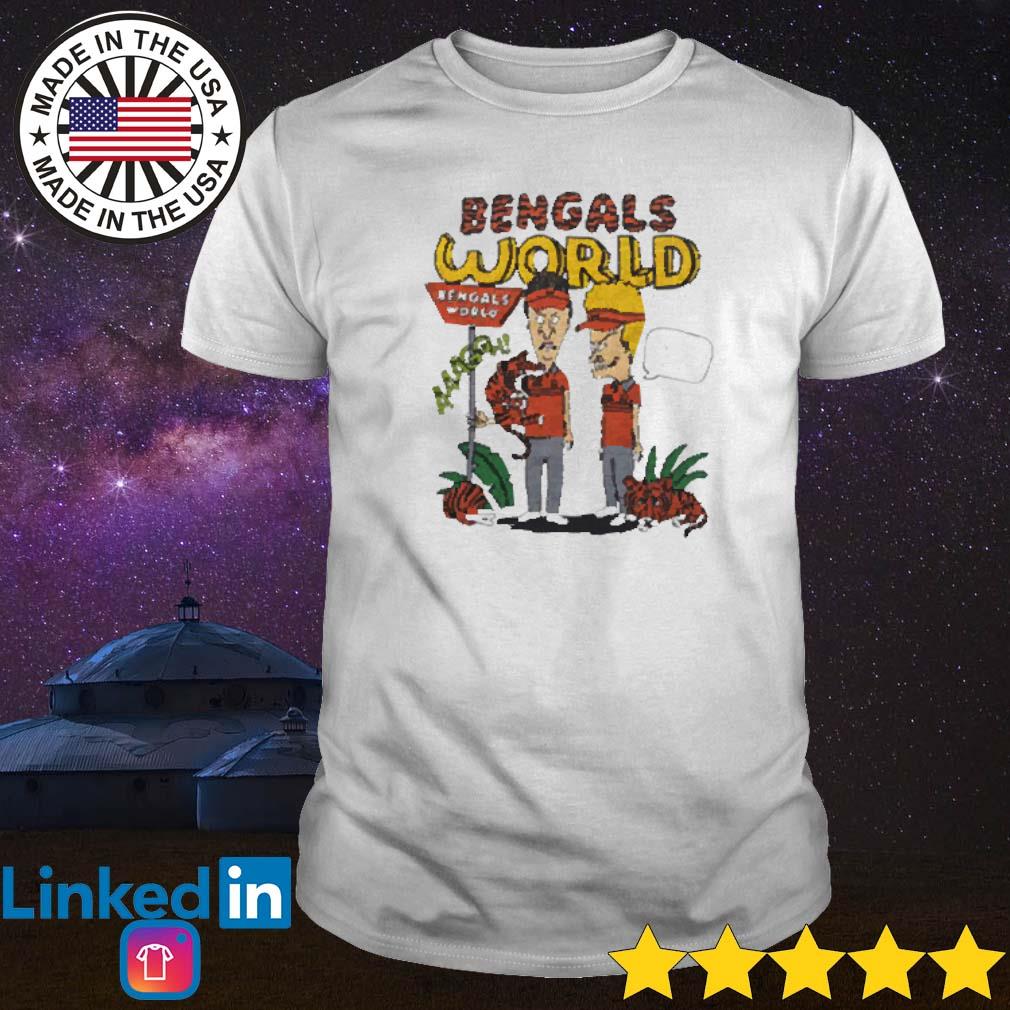 Beavis And Butthead X Cincinnati Bengals World Tee Shirt Hoodie