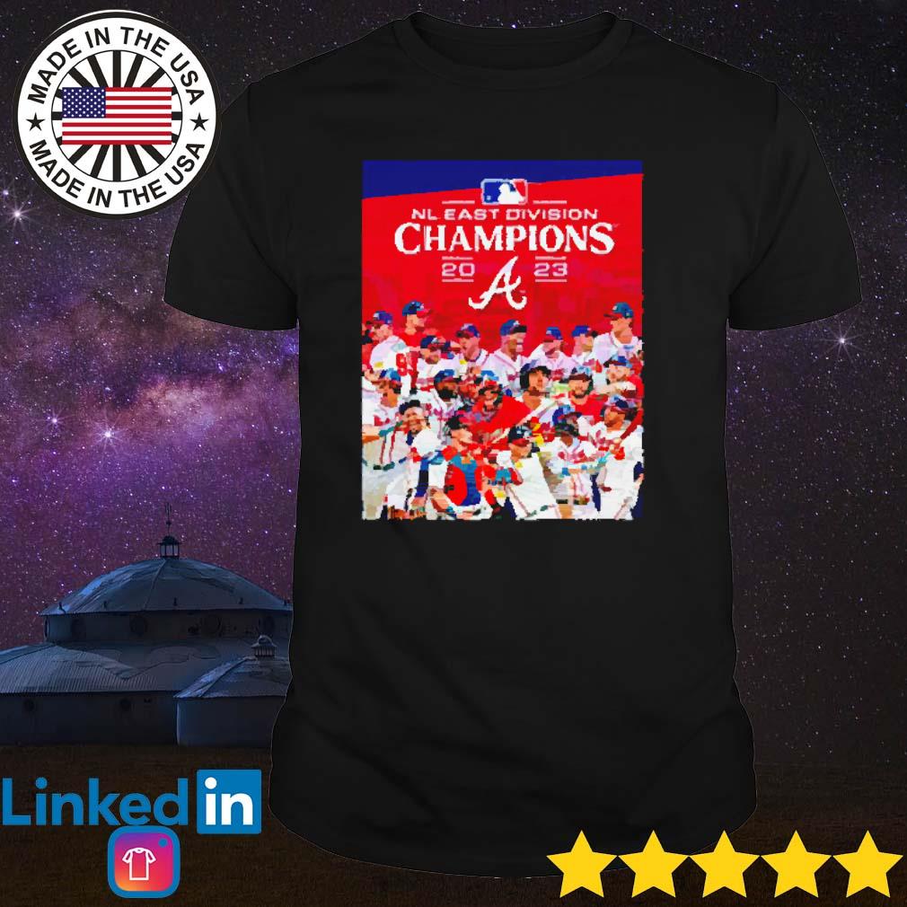 Atlanta Braves 2023 Nl East Champions Signatures Shirt, hoodie, sweater,  long sleeve and tank top