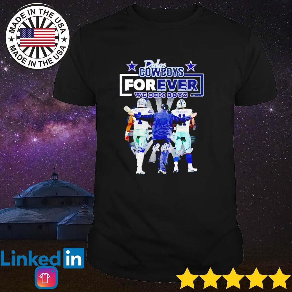 Dallas Cowboys Forever We Dem Boyz Dak Prescott And Micah Parsons  Signatures Shirt