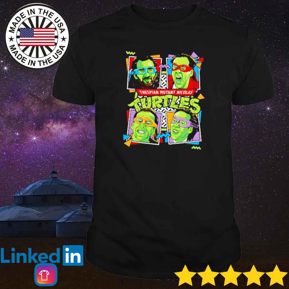 Thespian Mutant Nicolas Turtles T-Shirt