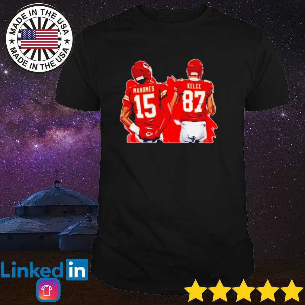 Mahomes Shirt Mahomes To Kelce 15x87 Kansas City Chiefs Gift