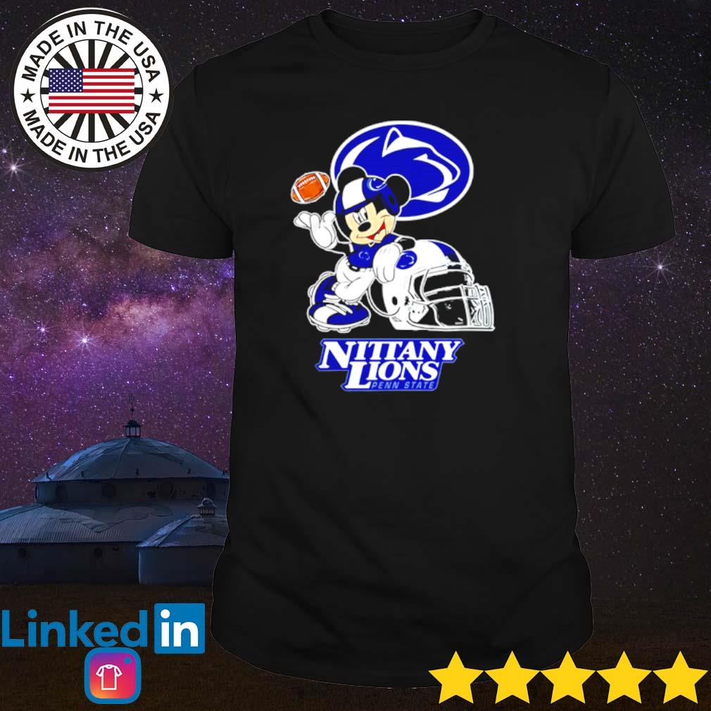 Awesome Disney Minnie Mouse Penn State Nittany Lions football shirt