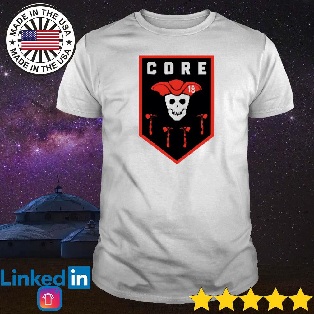 Funny Core Pirate Skull 18 shirt