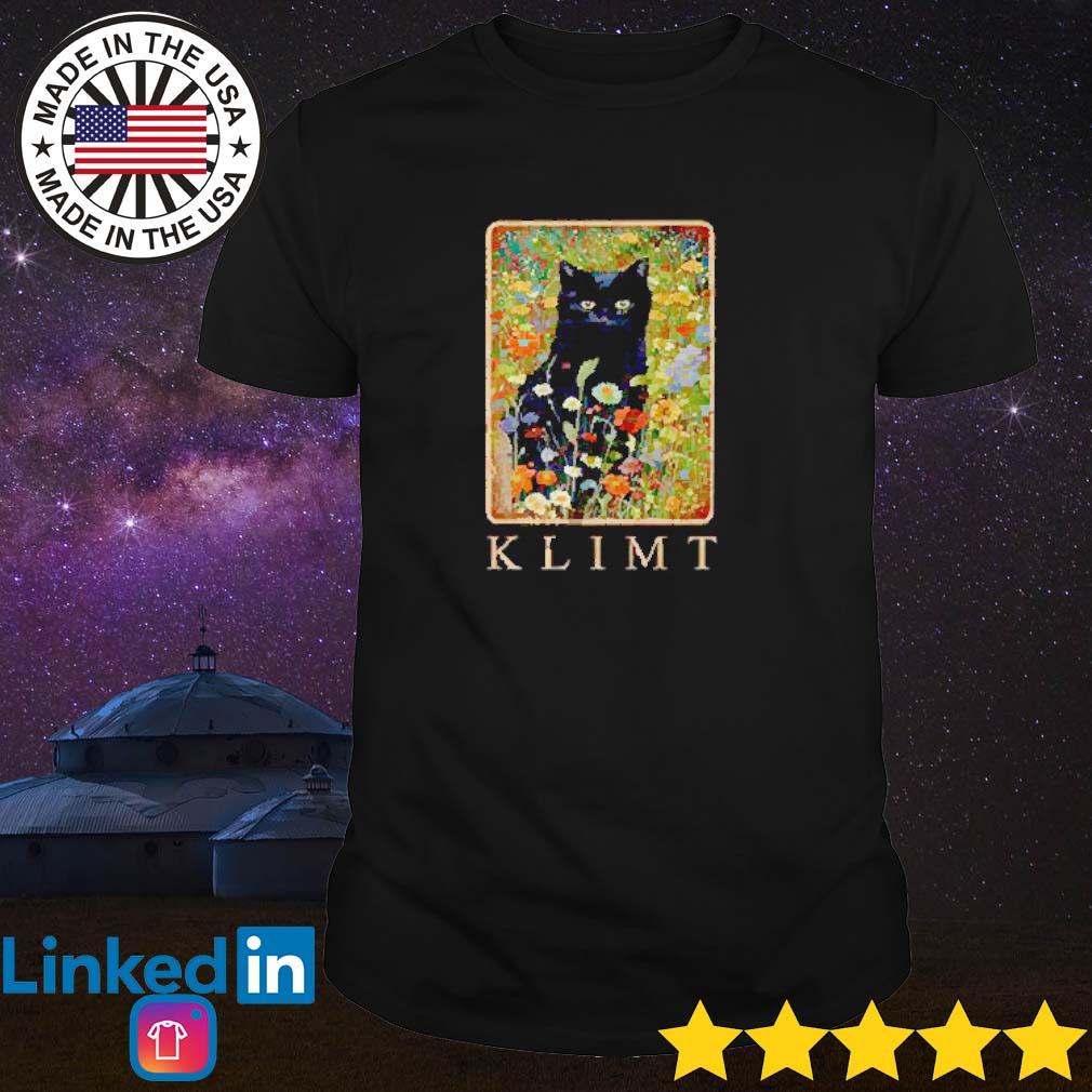 Original Gustav Klimt garden cat shirt