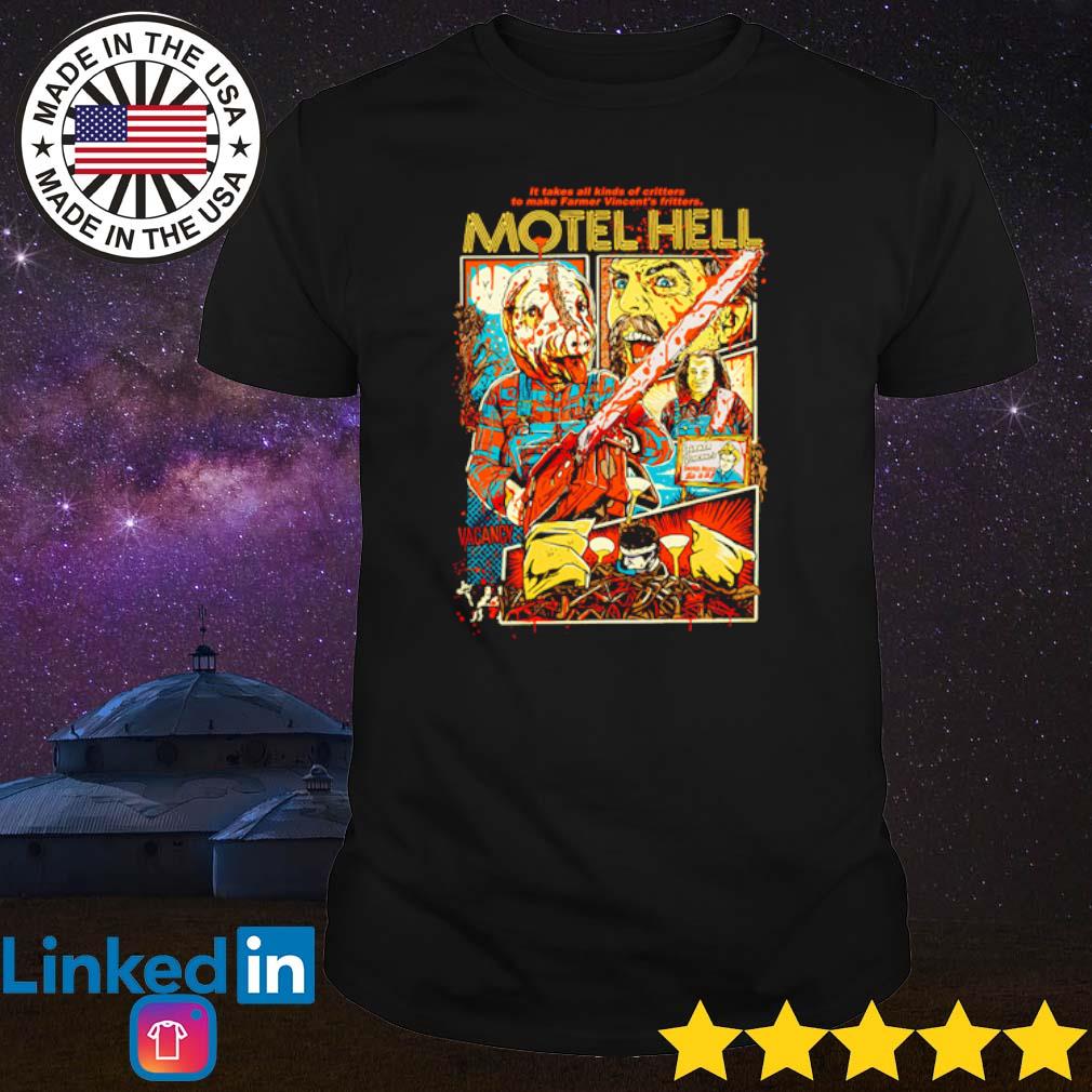 Premium Motel hell critter fritters shirt