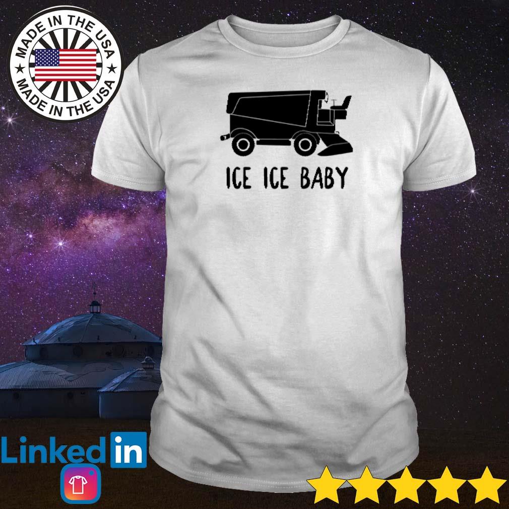 Premium Zamboni ice ice baby shirt